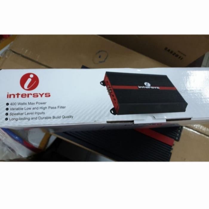 Paling Berkualitas Power Amplifier 4 Channel Intersys Isp-4260 Mobil Universal