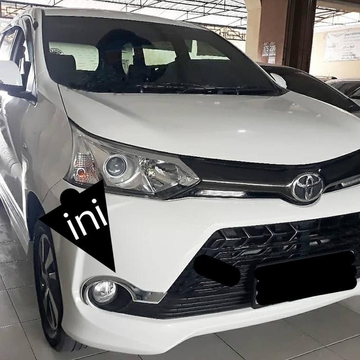 Terlaris Garnish Moulding Chrome Ring Foglamp Avanza Veloz 2016-2018 Original