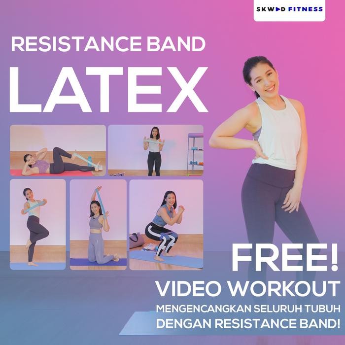 Resistance Band Latex / Tension Resistance Band Set / Resistance Band