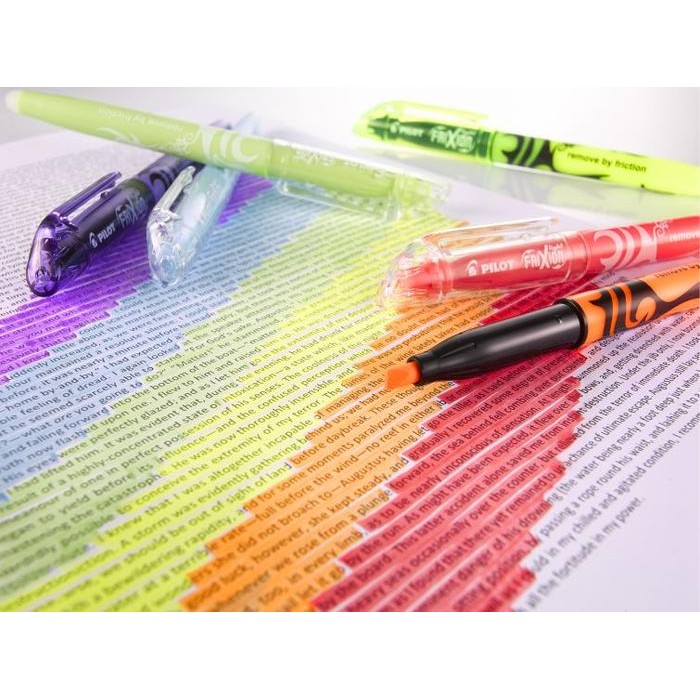 

PILOT FRIXION LIGHT SET 6 / HIGHLIGHTER FRIXION SFL-60SL-6C