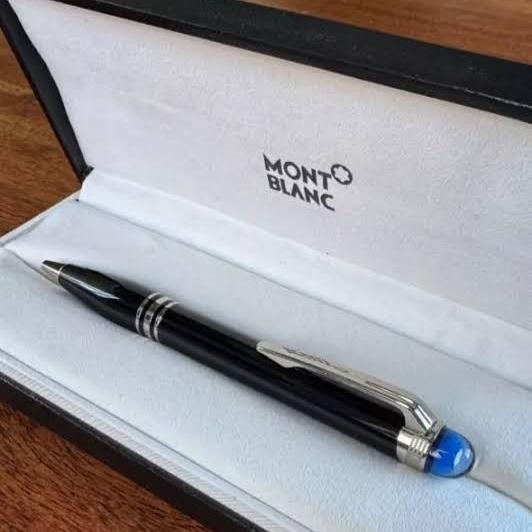 

Ballpoint Mewah Brand Monblang Starwalker Lengkap dengan Box Dan Book Guide Service Pulpen