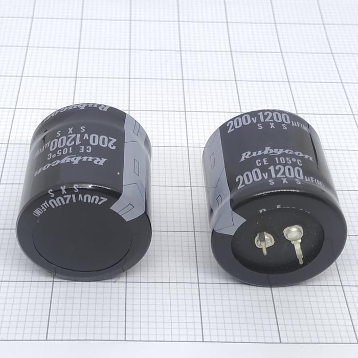 Micro Elco 1200Uf 200V / Kapasitor Elco 1200Uf 200V / Elco 1200-200V