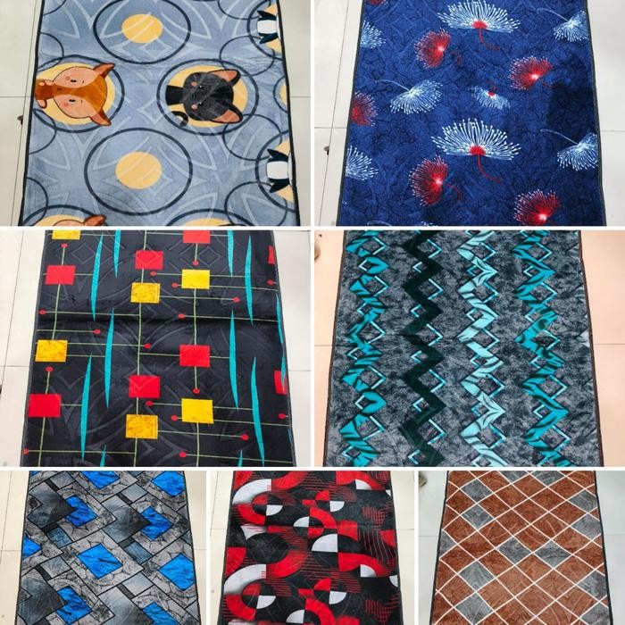 Karpet Malaysia 95x150 ENDLESS LOVE Extra Tebal 23mm ukuran Kecil / Karpet Busa Malaysia ukuran