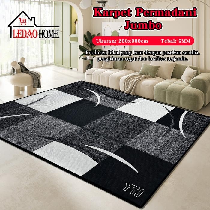 Karpet Lantai Eropa Style Karpet Lantai UK200x300cm /Karpet Permadani Ruang Tamu