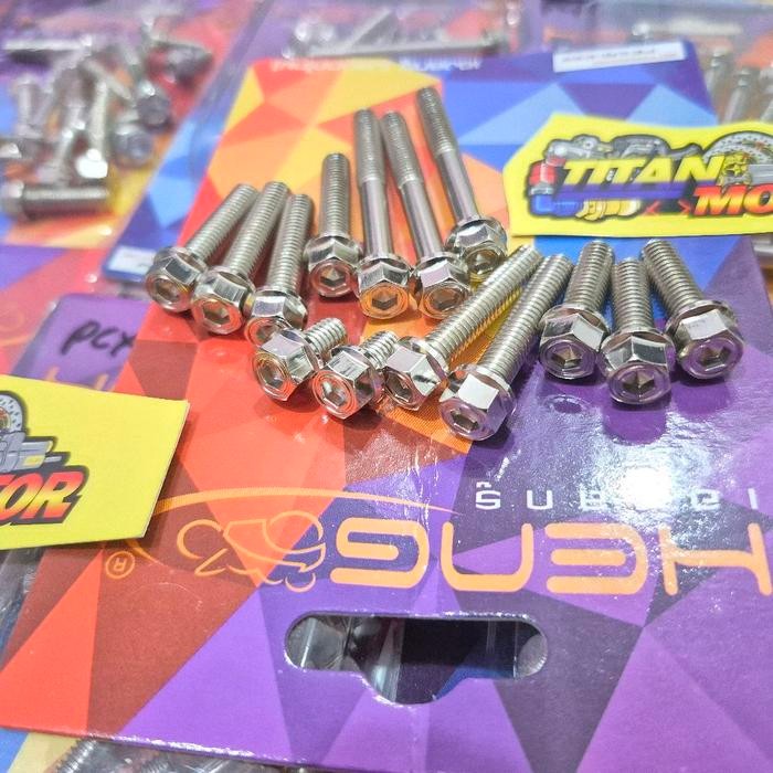 baut cvt 2kunci heng motor pcx 160 adv 160 baut probolt cvt
