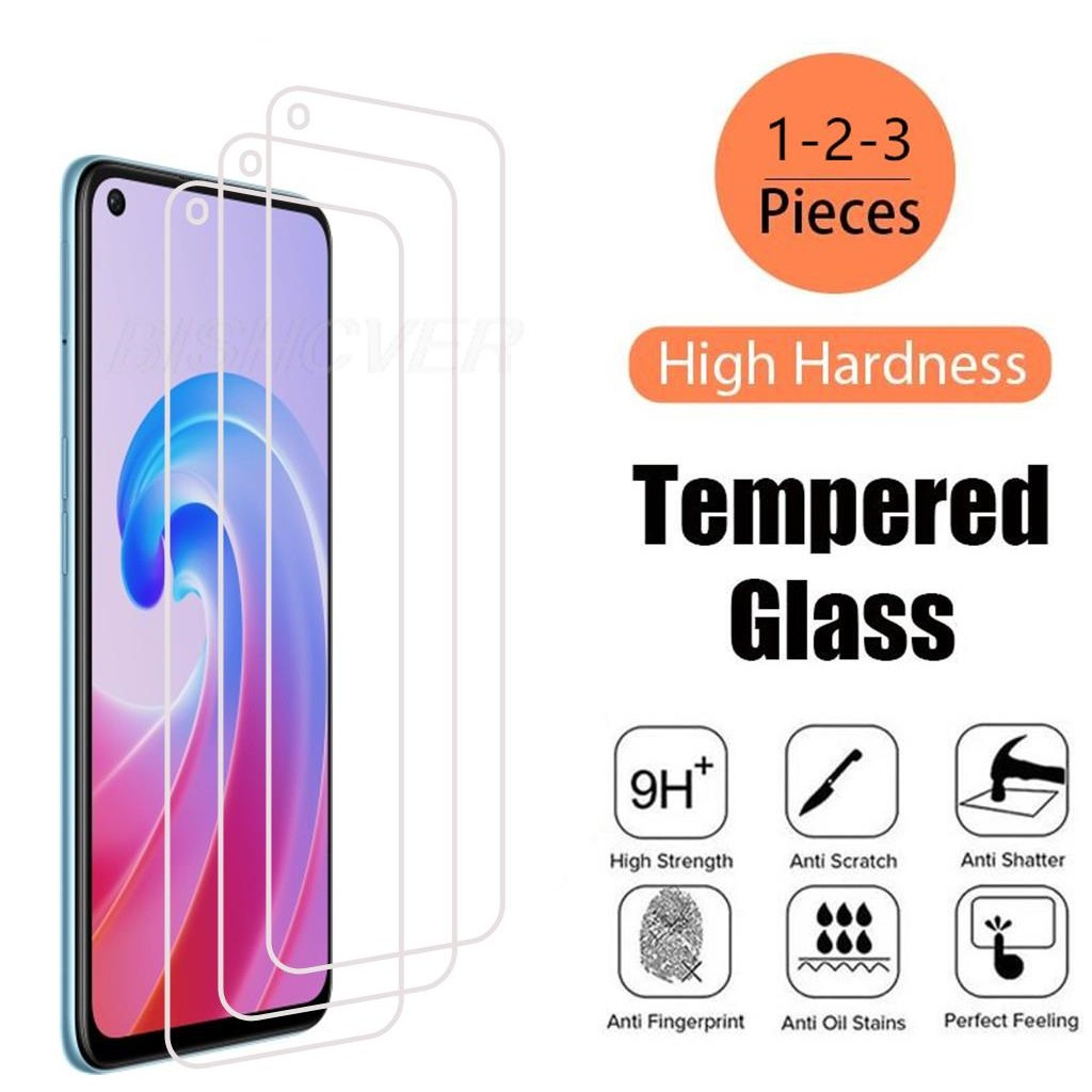 For Oppo A96 4G Tempered Glass Protective On Oppoa96 Cph2333 6.59In  Screen Protector Smartphone