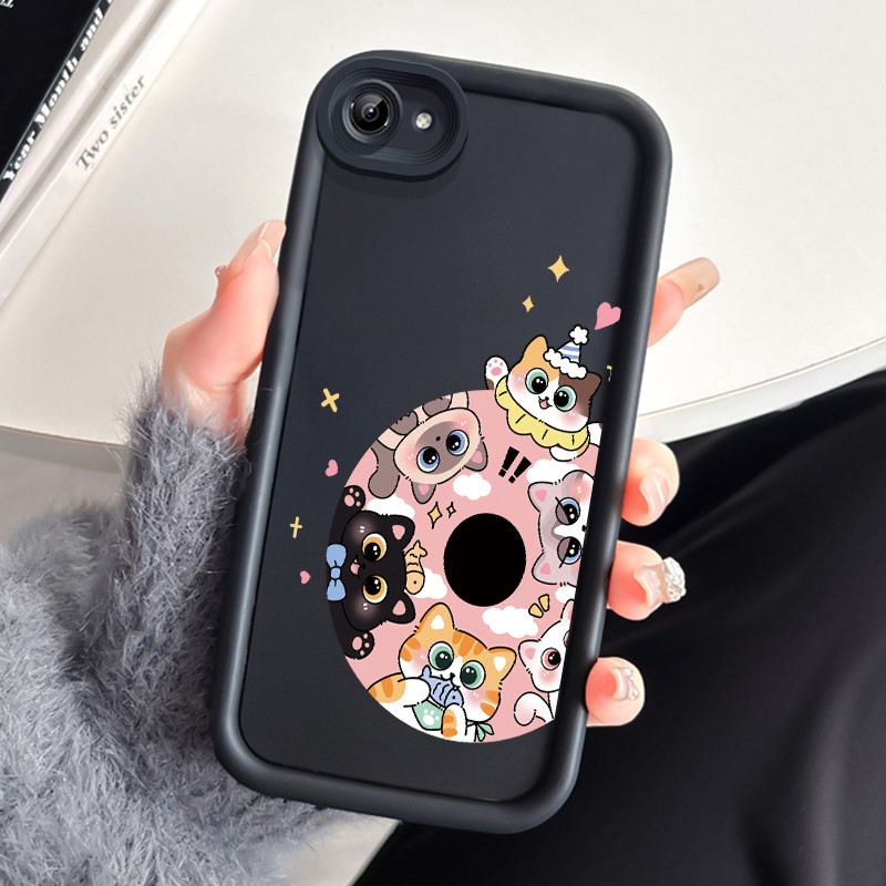 Casing Hp VIVO Y81 VIVO Y81i VIVO Y81s VIVO Y83 Case Softcase pelindung Cesing silikon Kesing Cakram