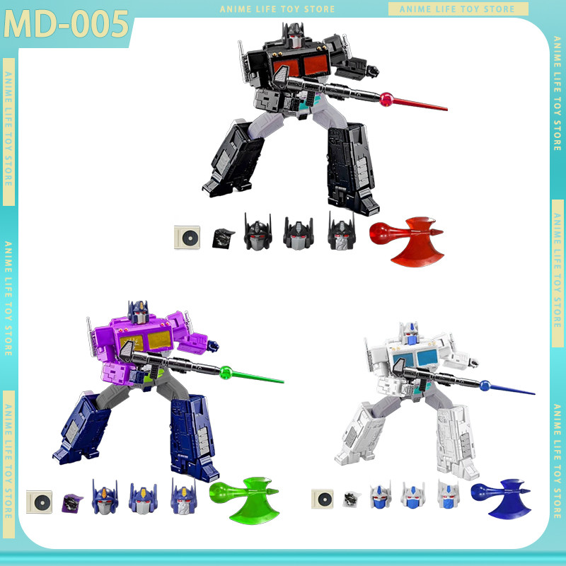 Transformation Md005A&B&W Toy Figure Optimus Prime Scourge Ultra Magnus Anime Figurine Collectable