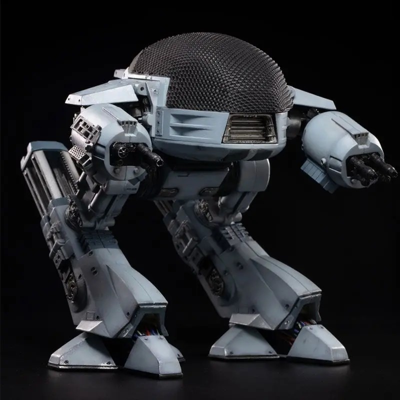 Hiya Toys Robocop Ed-209 With Sound 14Cm Action Figure Doll Model Toy  ristmas Gift
