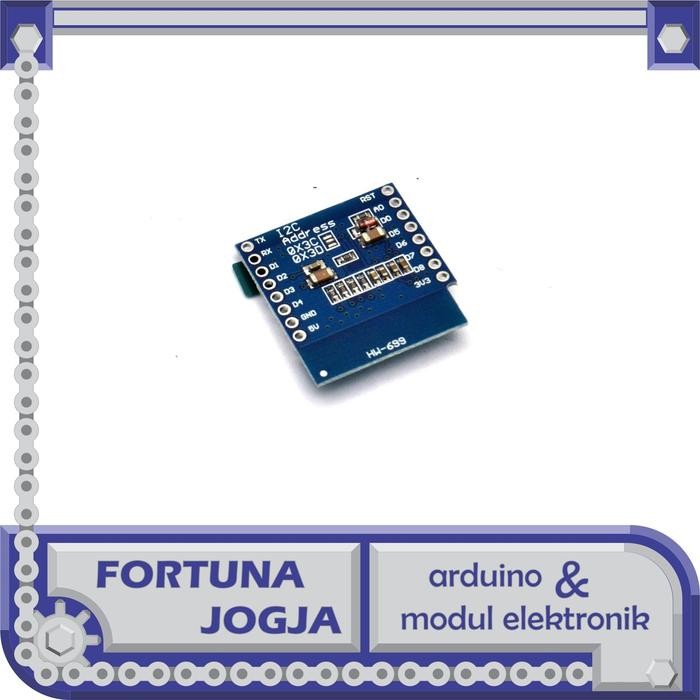 Modul Modul Oled Shield 0.66 Inch D1 Wemos Mini Iot Board