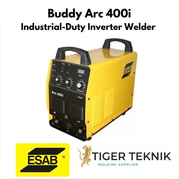 Termurah Esab - Buddy Arc 400I Inverter / Mesin Las Stick Mma / Arc