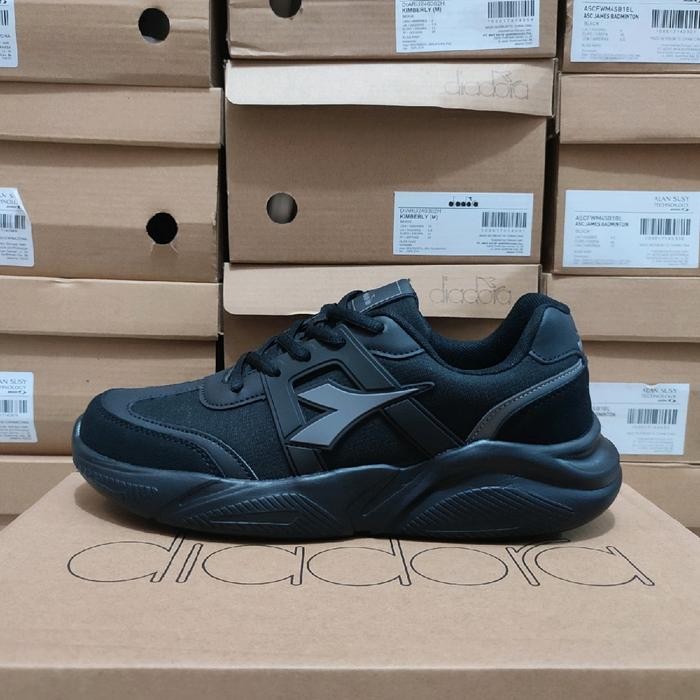 Sepatu Diadora Kimberly Original - Black