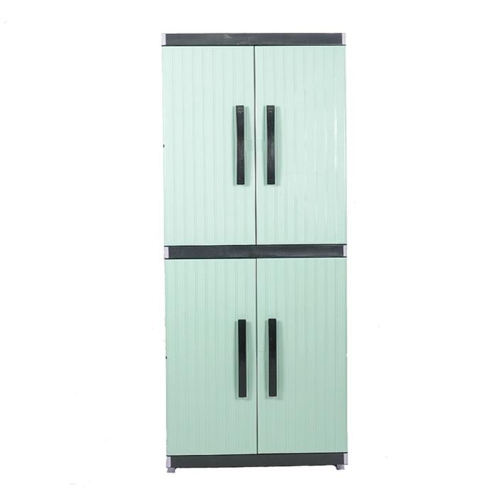 MIAMI ORLANDO PREMIUM LEMARI PLASTIK 2 PINTU JUMBO FULL RAK