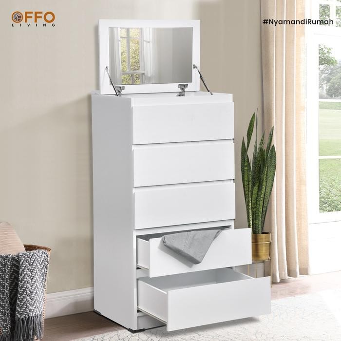 Offo Living - Drawers Dresser Lily - Meja Rias Drawer Lily - Meja Rias *