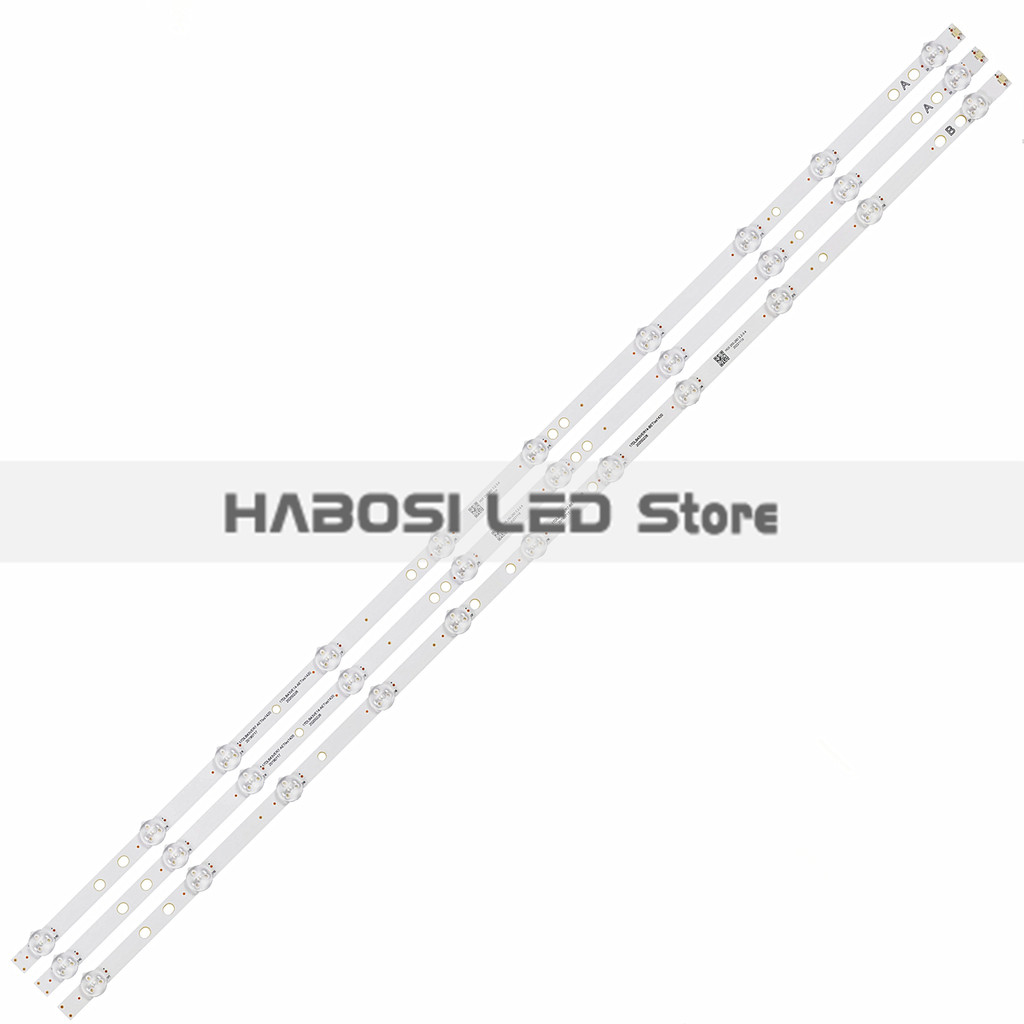 IMPORT 3pcs LED 17DLB43VER7 A B 20190717 VES430QNDB 2D N41 N42 N43 N44 N51 LT 43CF890 TX 43HX580B