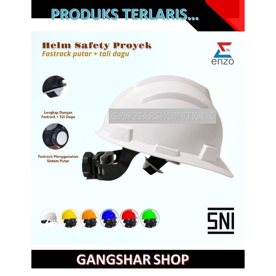 Helm Proyek / Helm Safety ENZO Fastrack Model Putar ENZO