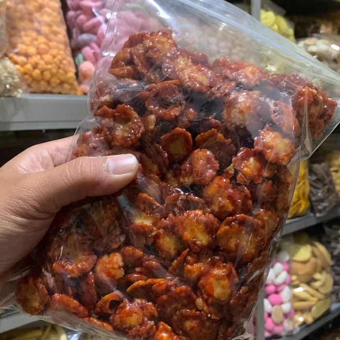 

New EMPING MELINJO BALADO RASA PEDAS MANIS DAN RENYAH KEMASAN 500 GRAM DAN 150 GRAM Cemilan Makanan