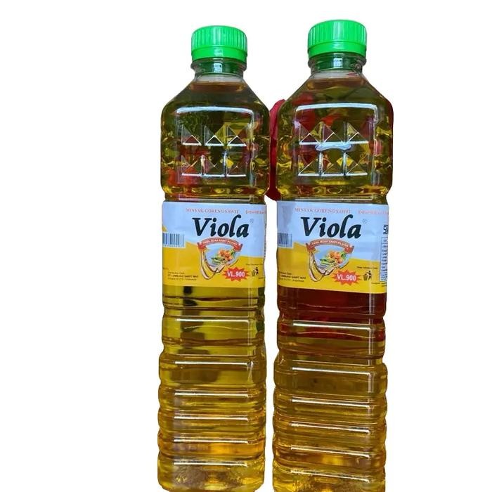 

New 2 BOTOL MINYAK GORENG VIOLA 900VL