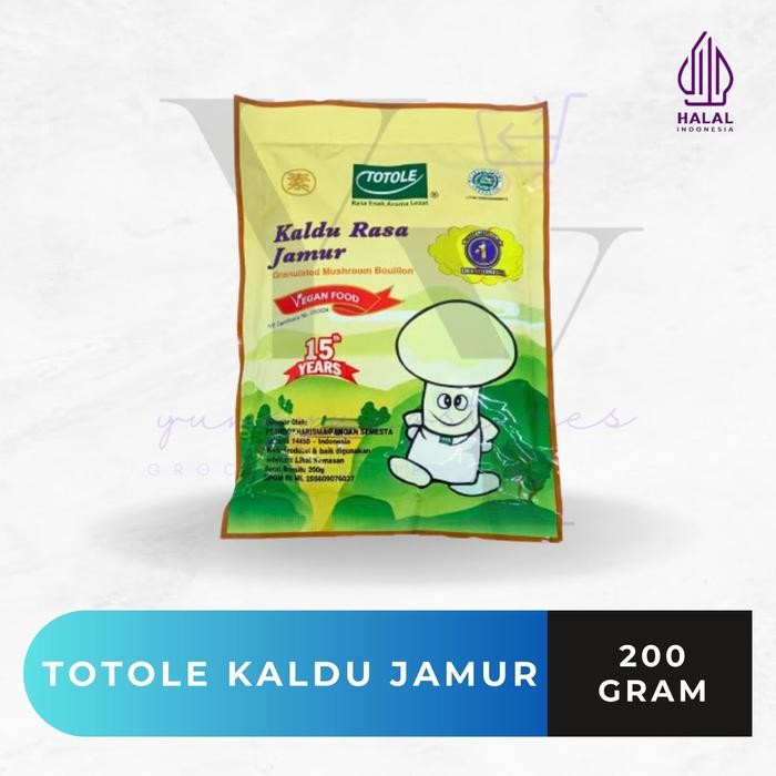 

New Totole Kaldu Rasa Jamur 200 gram