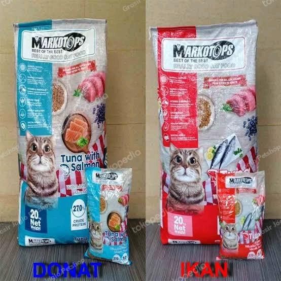 Markotops 20Kg Makanan Kucing Dewasa