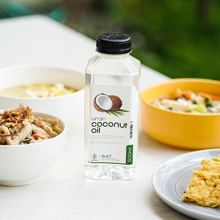 

New Virgin Coconut Oil 500 ml Minyak Kelapa Murni Pure VCO Natural
