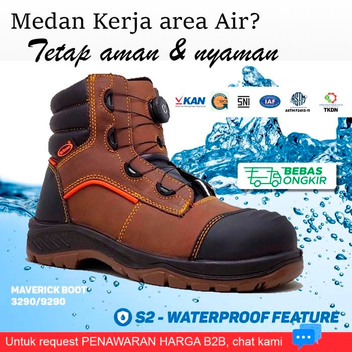 PREMIUM DR OSHA SAFETY SHOE COBRA ANKLE BOOT S2 9269 COMP TOE - SOL RUBBER PU