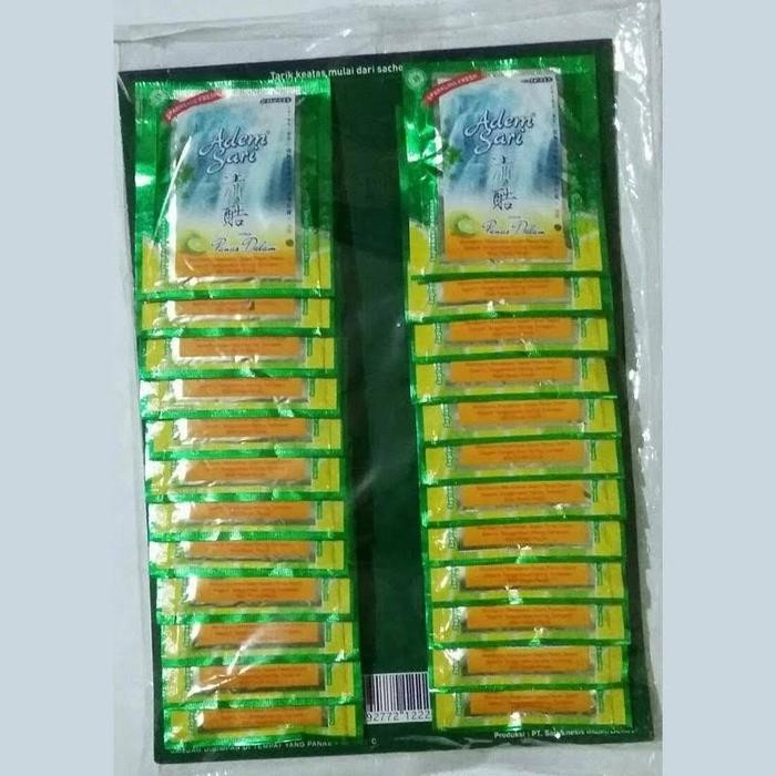 

PREMIUM Adem Sari 1 Pack / Ademsari Bubuk Isi 24 Sachet Minuman Panas Dalam