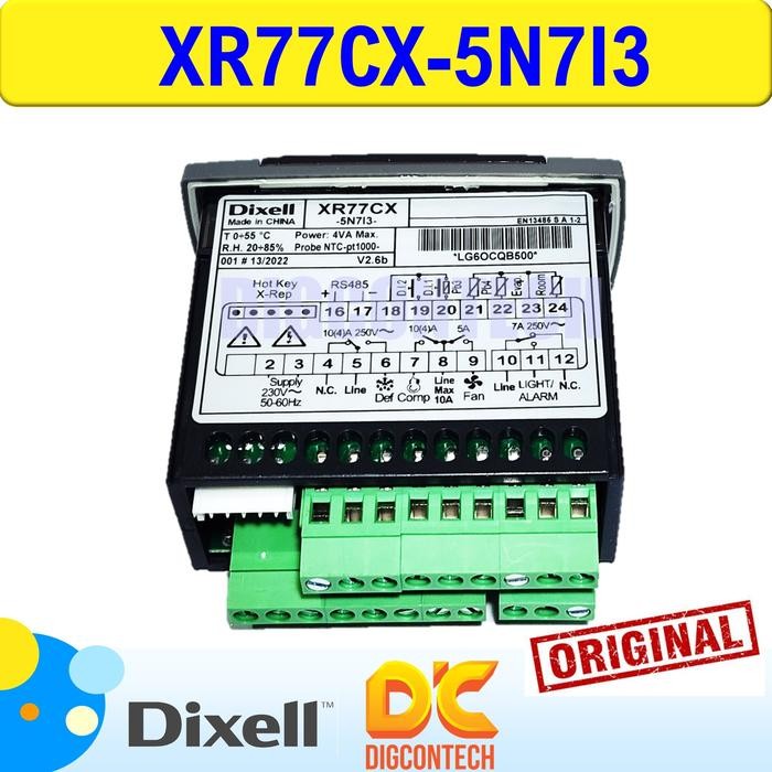 Thermostat Dixell XR77CX-5N7i3, 230 V plus probe