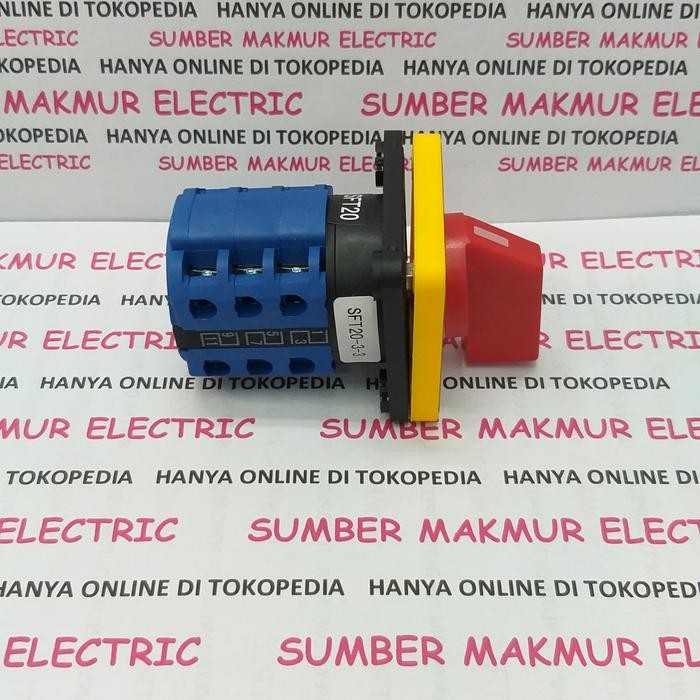 SELECTOR SWITCH 3 POSISI / SELECTOR 1 0 2 / SELECTOR 3 POLE 102