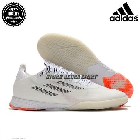 Sepatu Futsal Adidas X Speedflow.1 White Spark Pack IC