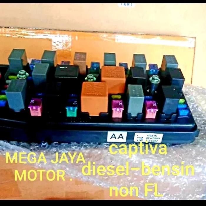 Fuse Box Chevrolet Captiva C100 Diesel Bensin Original Gm