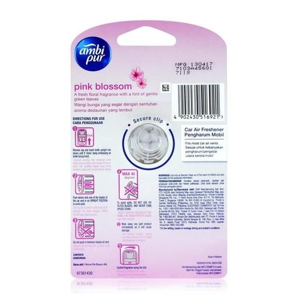 AMBIPUR PEWANGI MOBIL PINK BLOSSOM ULTRA CONTROL 7.5ML