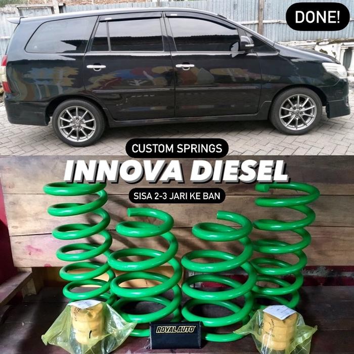 PER CUSTOM CEPER LOWERINGKIT KIJANG INNOVA DIESEL NOT TEIN EIBACH H&R