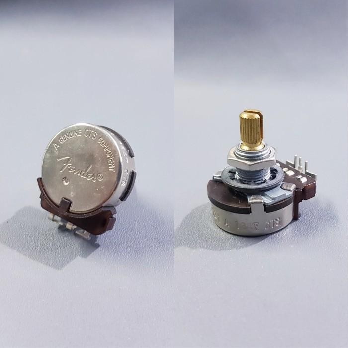 POTENSIO GITAR & BASS KIDAL FENDER BY CTS 250K LEFT HAND ORIGINAL