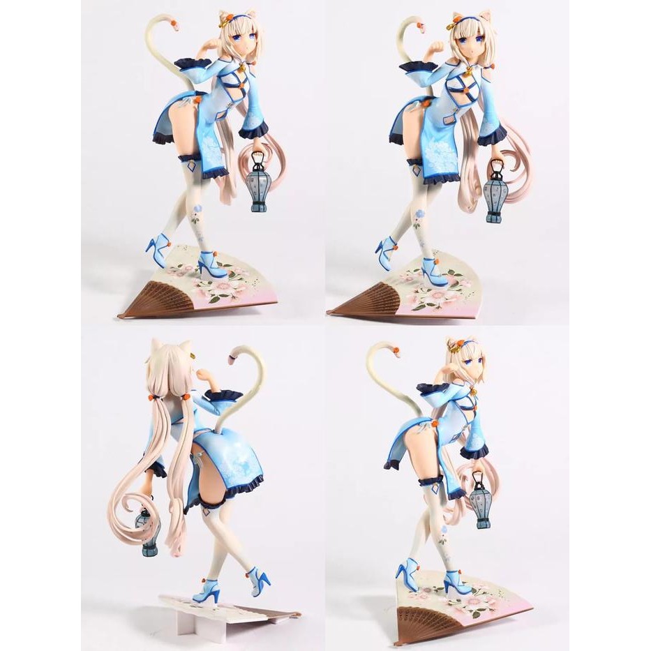 Action Figure Sexy Adult Nekopara Cheongsam Dress Chochola Dan Vanilla