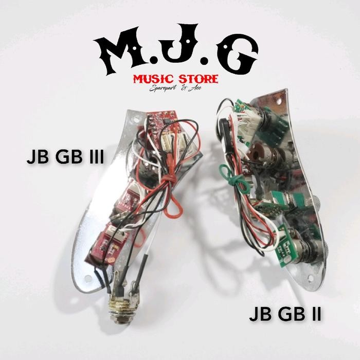 PREAMP EQUALIZER WIRING SET KIT BASS ELEKTRIK STANDARD KOREA