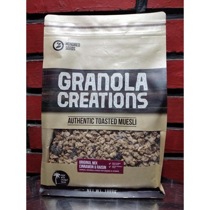 

Granola Creation Cinamon Raisin Kayu Manis 1Kg