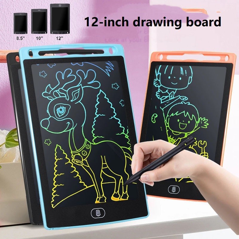 12 Inch Drawing Tablet Children Kids Lcd Tablet for Drawing Writing Board Tablet Graphic Designs