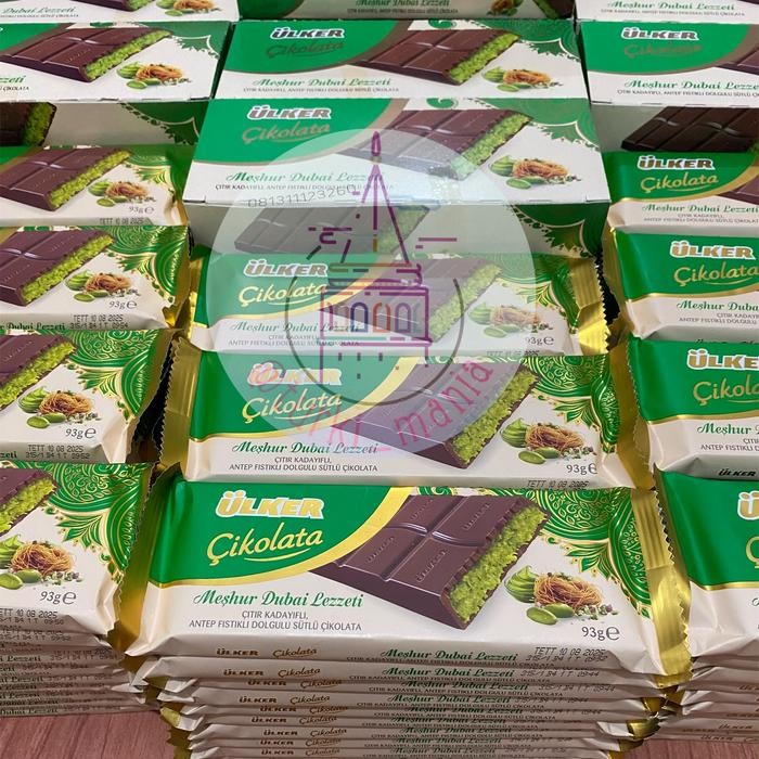 

Osyak.mart READY SIAP KIRIM COKLAT DUBAI ULKER, BOLCI, JUVA DARI TURKI - Ulker 93 gram