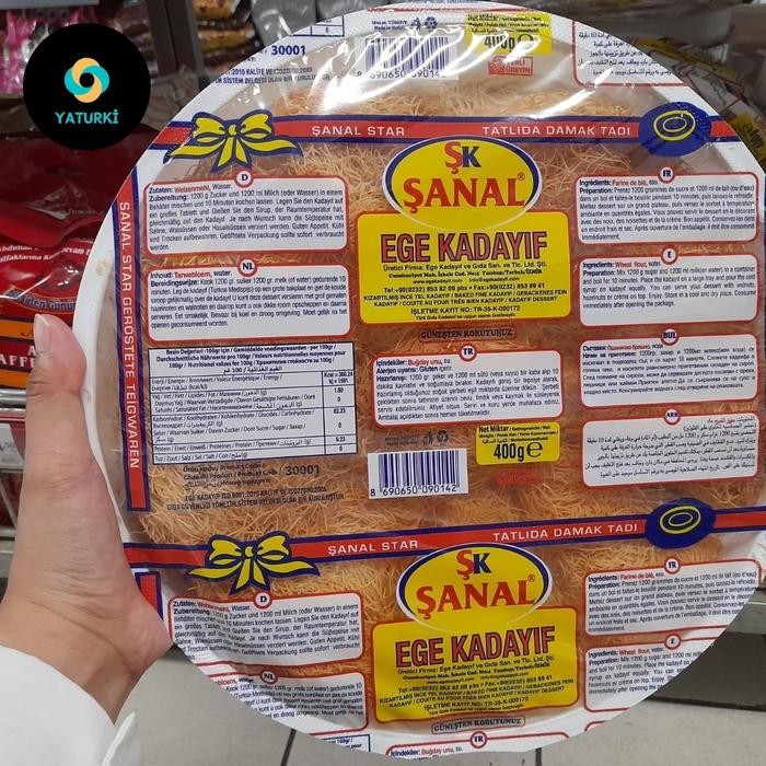 

Osyak.mart kunefe kering (kadayif) Kataifi buat coklat Dubai viral