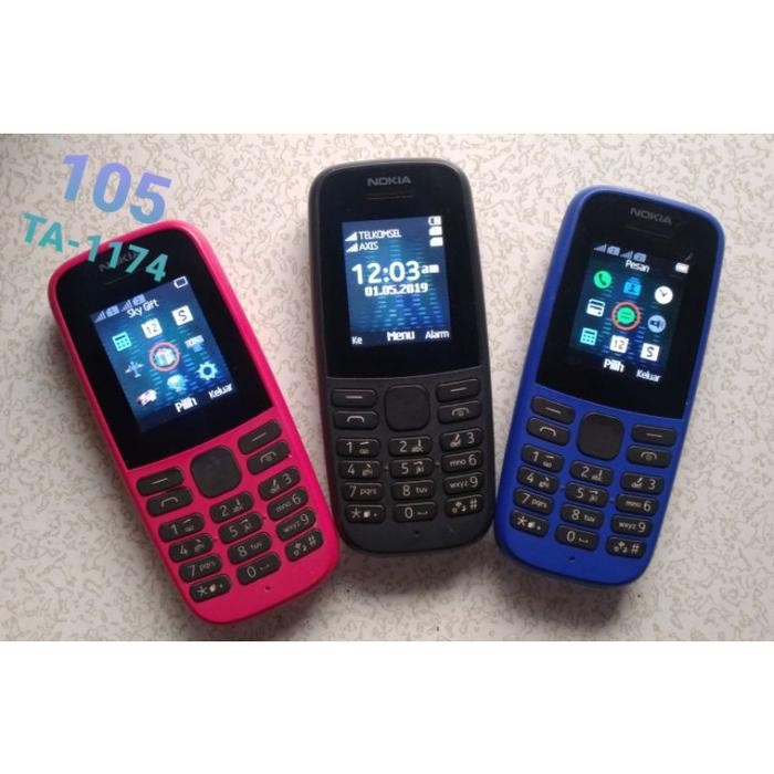 (Expert) HP jadul Nokia 105/106 dual sim bekas original berkualitas