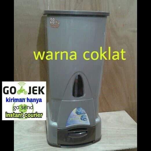 Rice box maspion 28kg wadah beras tempat beras