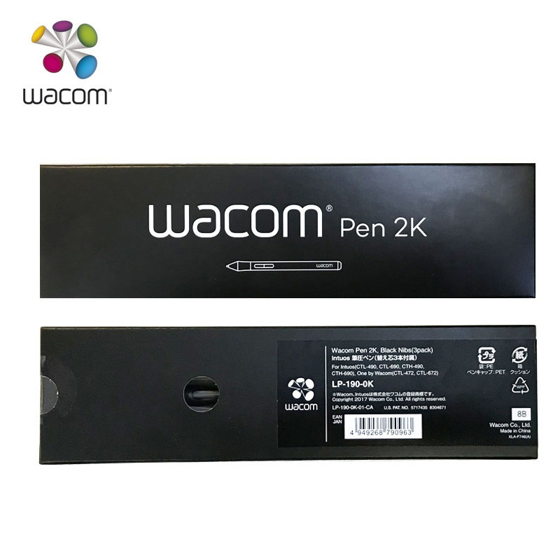 Wacom Drawing Pen for Intuos CTL-490 / 690 CTH-490 / 690 One by Wacom CTL-472 / 672 Drawing Tablets