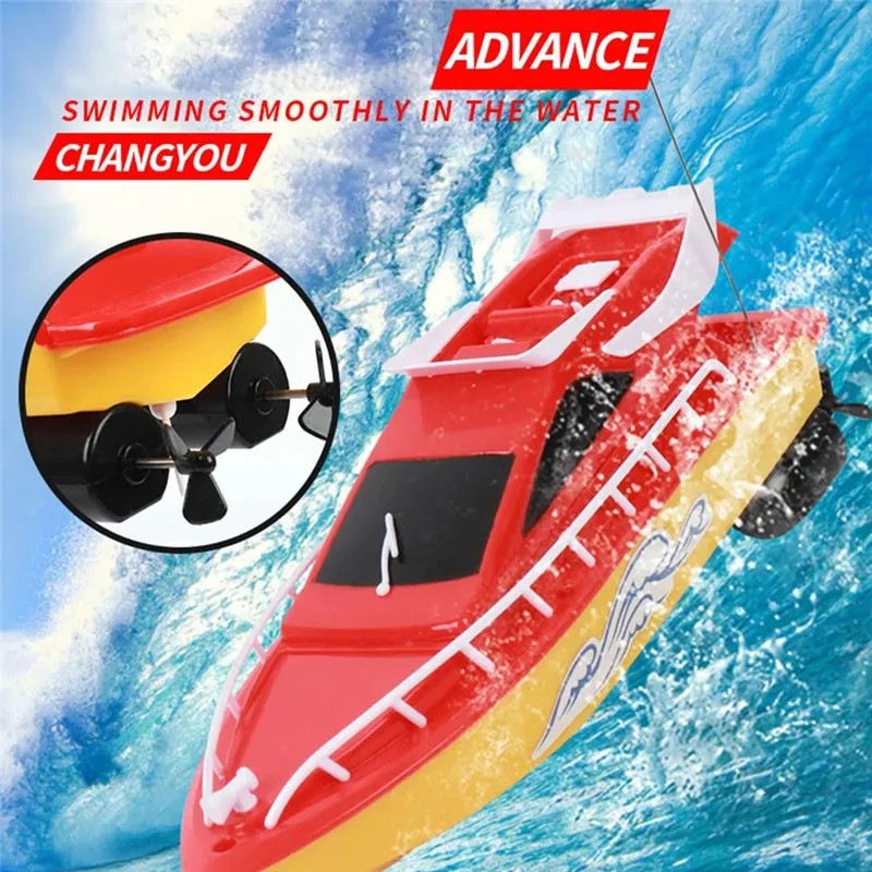 Mini ChildrenToys Rc boat High Speed Remote Control Speedboat Super Electric Waterproof Outdoor