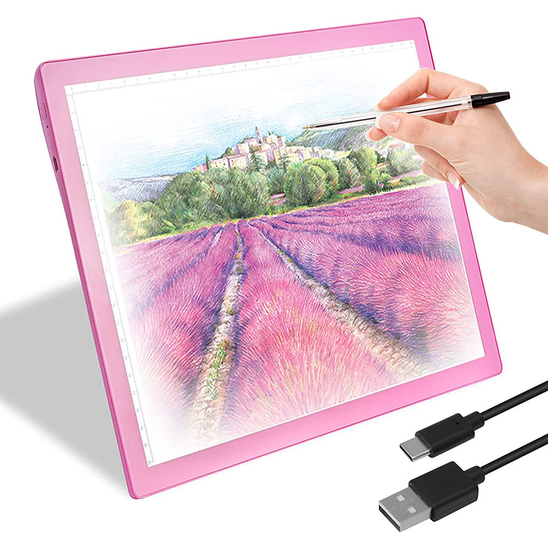 Rechargeable A4 Led Light Pad Tracer Wireless LED Light Box for TracingTracing Light Pad Battery