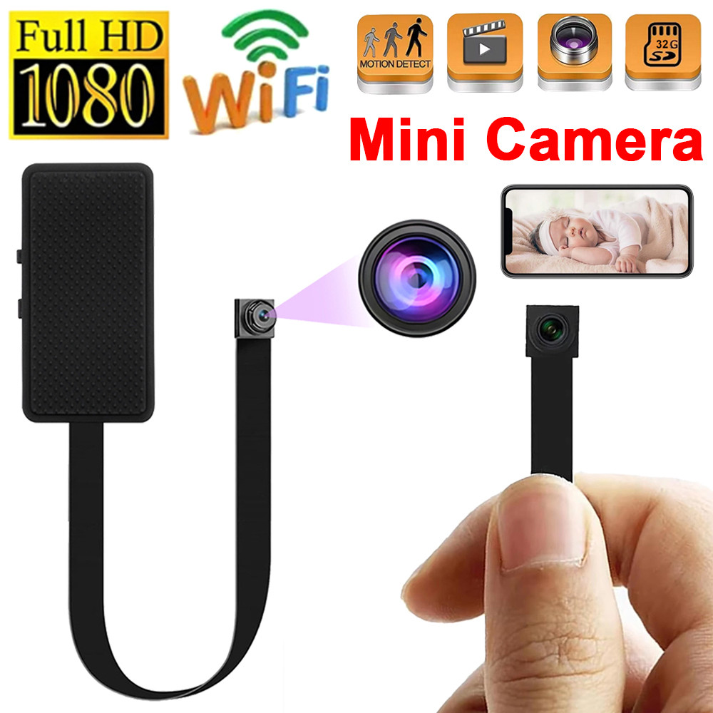 Diy Hd 1080P Wifi Mini Camera Portable Video Recorder Micro Camcorder P2P Wireless Webcam Loop