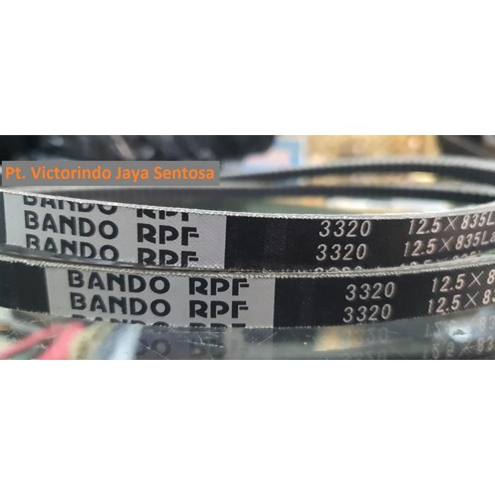 READY STOCK VANBELT BANDO RPF 3320 UK 12.5 X 835 MM LA