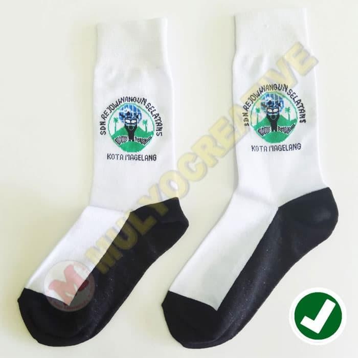 

Kaos Kaki Sekolah Logo Custom Untuk SD SMP SMA Berlogo Nama Sekolah PREMIUM