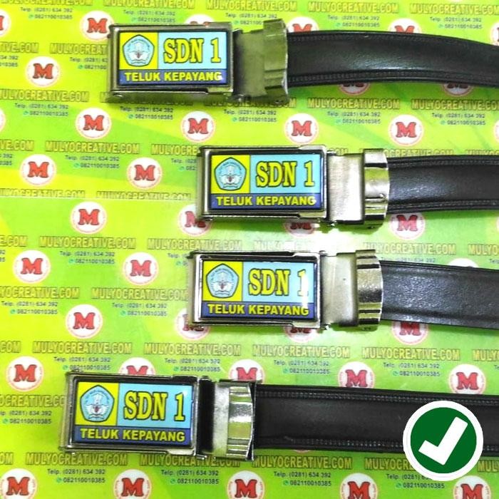 

Sabuk Sekolah - Sabuk Ikat Pinggang Sekolah Custom Desain PREMIUM