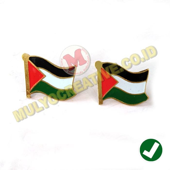 

Flag Pin Palestina Bahan Kuningan Pin Bendera Negara Palestina Murah PREMIUM